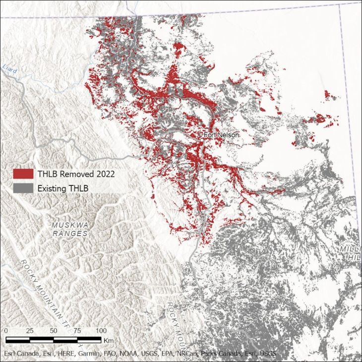 THLB Area map