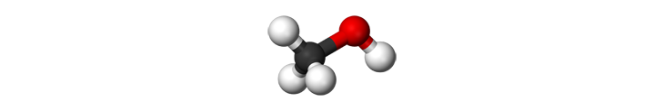 Methanol 3 D balls small