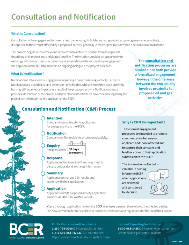 Factsheet thumbnail Consultation and Notification