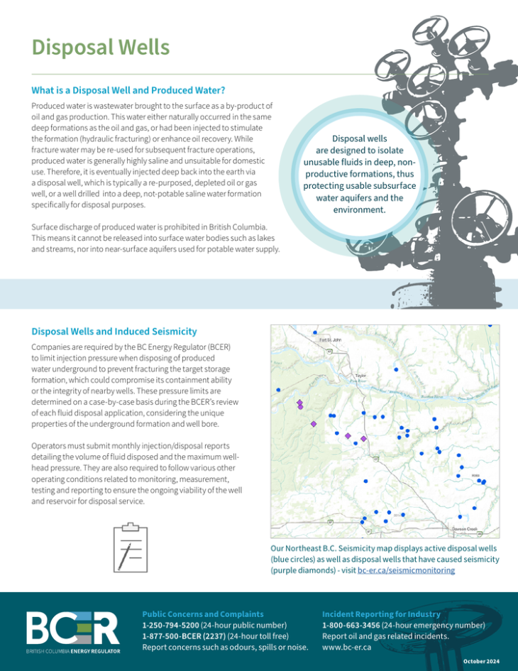 Factsheet thumbnail Disposal Wells