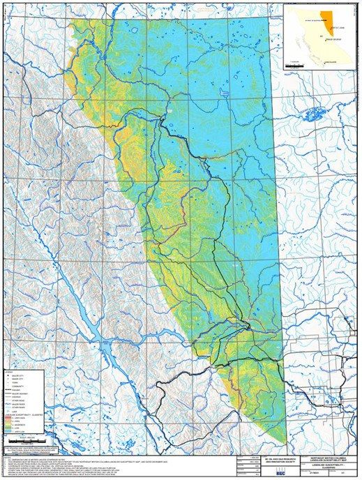 Landslide Susceptibility Map