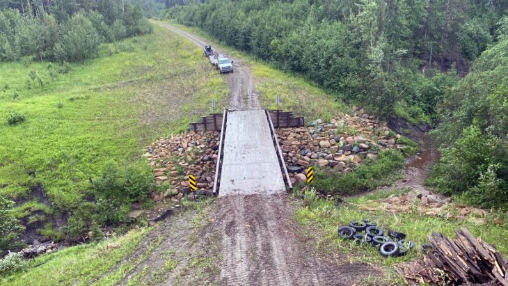 Summer bridge repairs