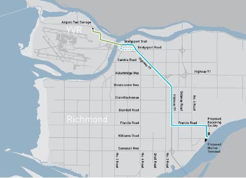 VAFD pipeline map